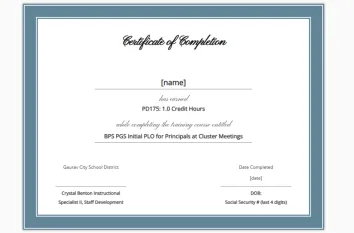 Cerfiticate Templates 1