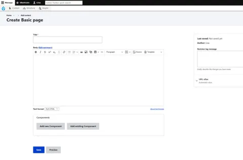 Create Basic Content