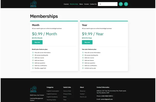 Memberships